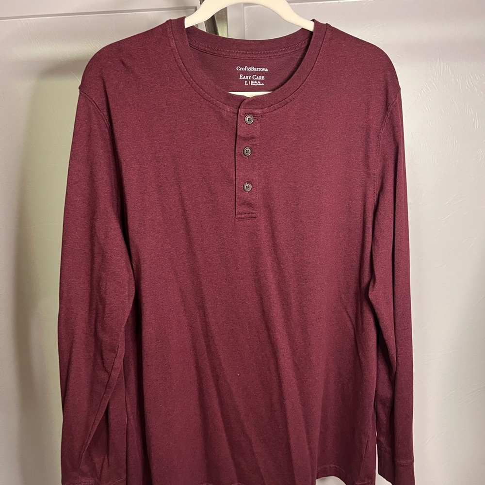 Croft & Barrow long sleeve